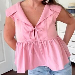 Boutique Collared Top